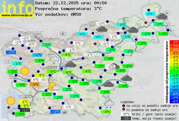 Trenutno vreme Vrhnika