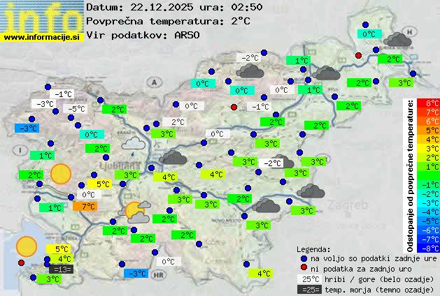 Trenutno vreme Murska Sobota