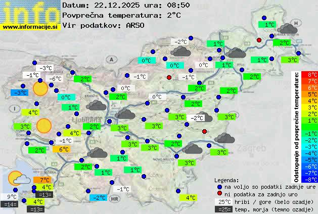 Trenutno vreme Slovenj Gradec