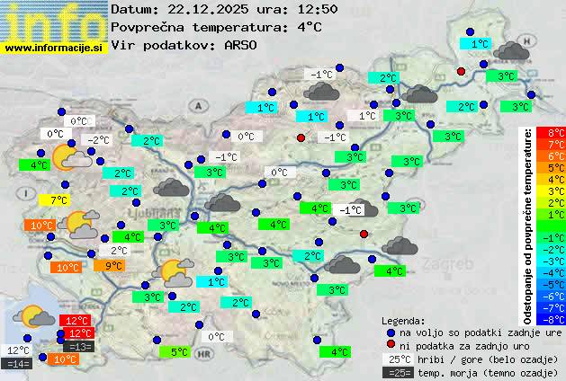 Trenutno vreme Brežice