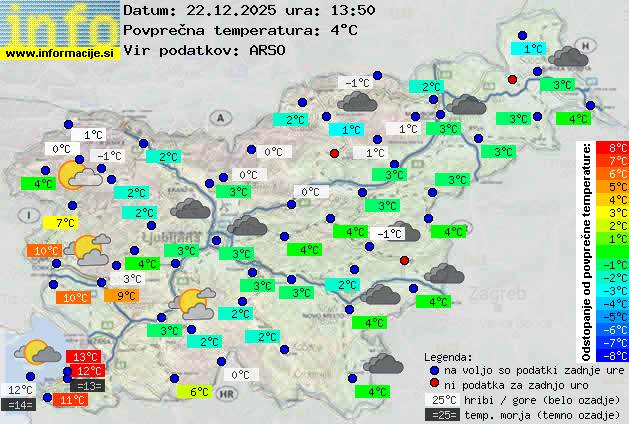 Trenutno vreme Celje