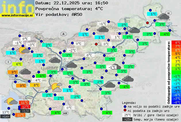 Trenutno vreme Brežice
