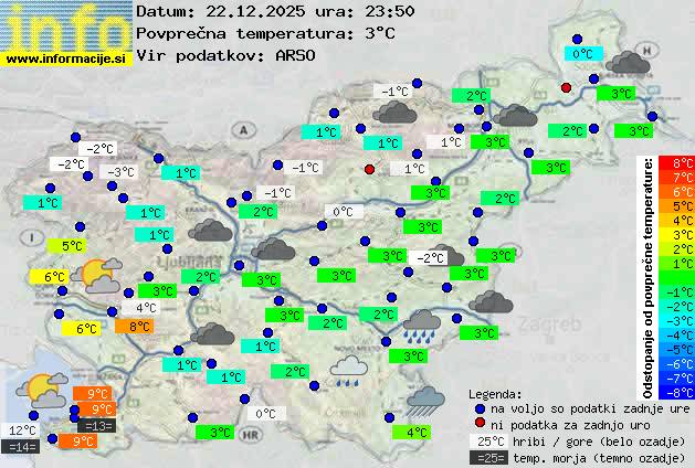 Trenutno vreme Kranj