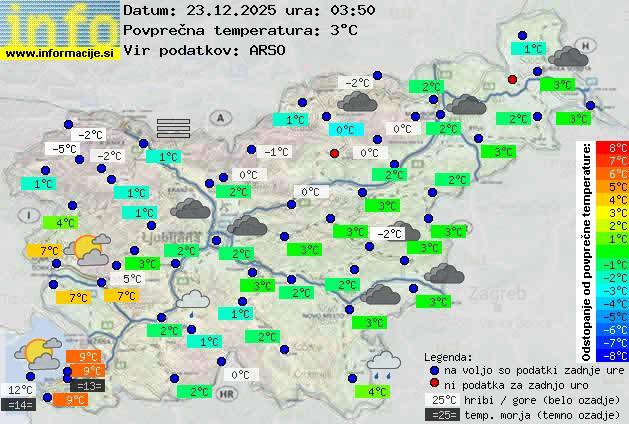 Trenutno vreme Bovec