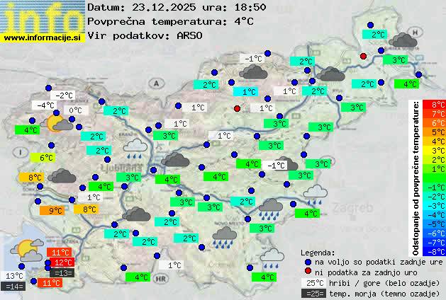 Trenutno vreme Litija