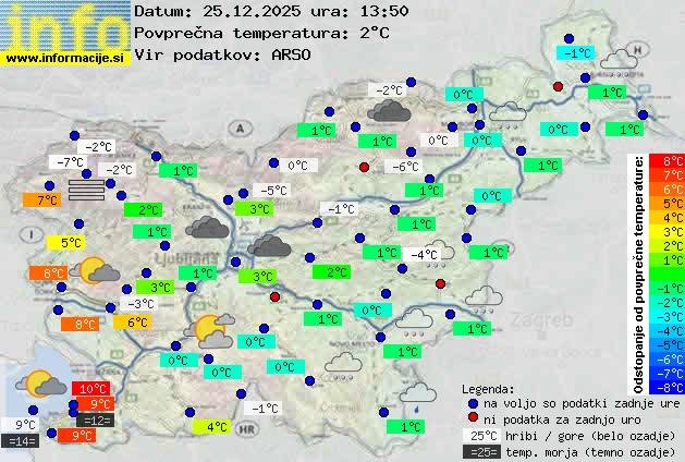 Trenutno vreme Jesenice