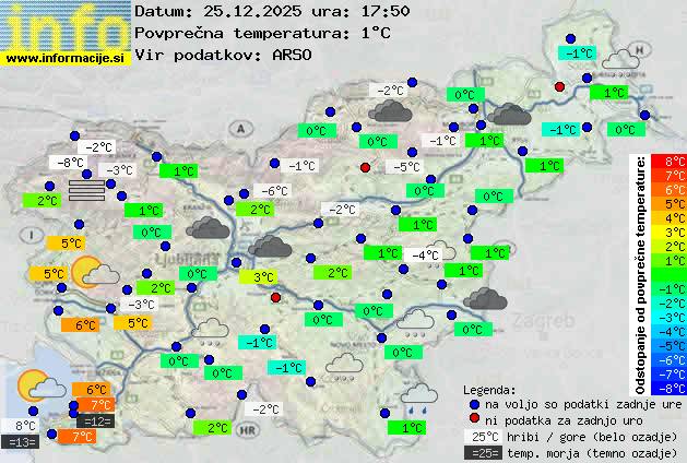 Trenutno vreme Bovec