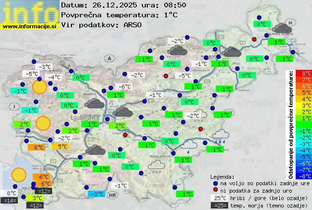 Trenutno vreme Kamnik