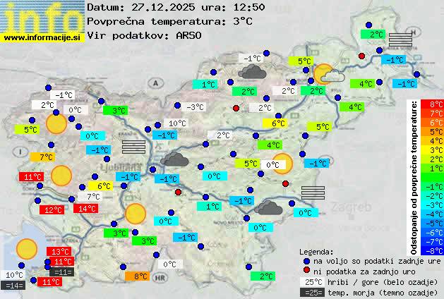 Trenutno vreme Rogaška Slatina