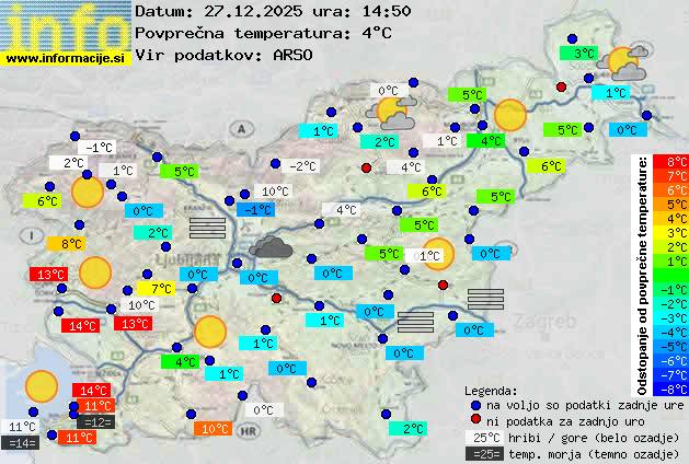 Trenutno vreme Kranj