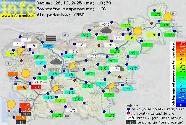 Trenutno vreme Maribor