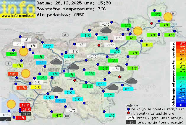 Trenutno vreme Rogaška Slatina