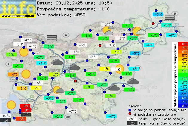 Trenutno vreme Bovec