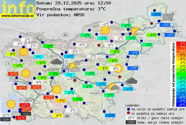 Trenutno vreme Vrhnika