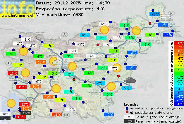 Trenutno vreme Slovenj Gradec