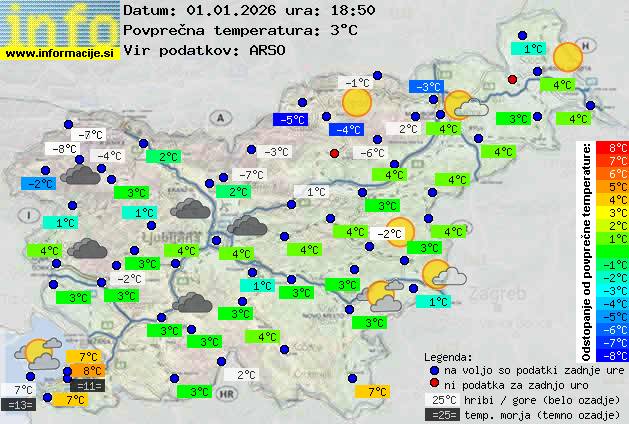 Trenutno vreme Koper