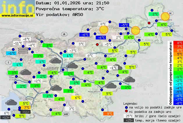 Trenutno vreme Vrhnika