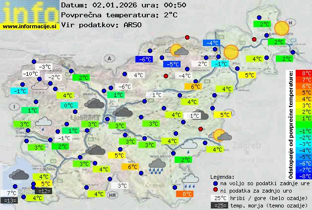 Trenutno vreme Bovec