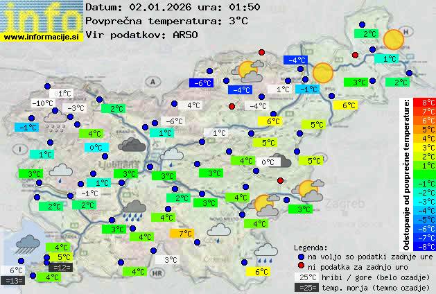 Trenutno vreme Brežice