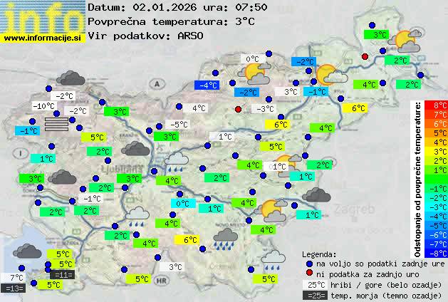 Trenutno vreme Kamnik