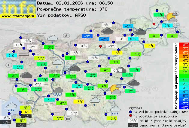 Trenutno vreme Rogaška Slatina