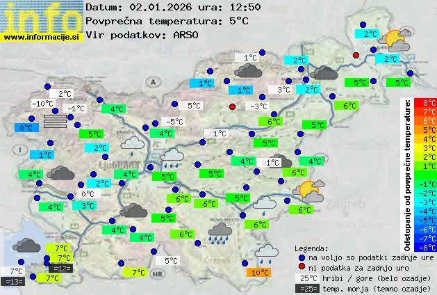 Trenutno vreme Kamnik