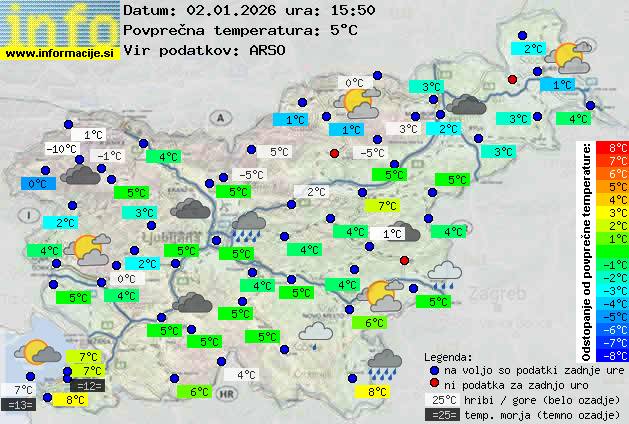 Trenutno vreme Slovenj Gradec