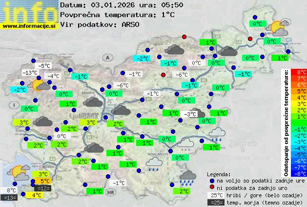Trenutno vreme Trbovlje