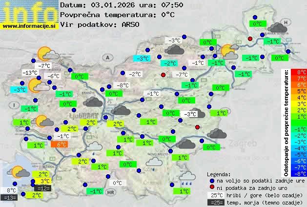 Trenutno vreme Slovenj Gradec