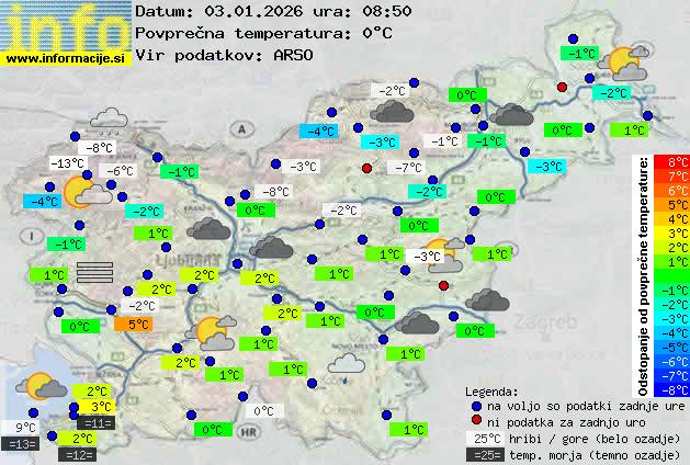 Trenutno vreme Ajdovščina