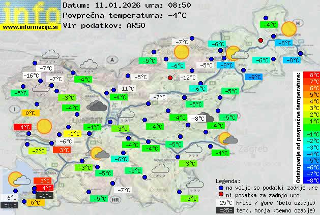 Trenutno vreme Vrhnika