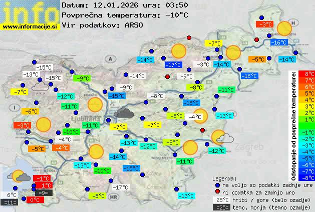 Trenutno vreme Kranj