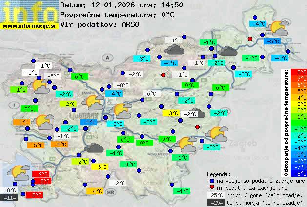 Trenutno vreme Trbovlje