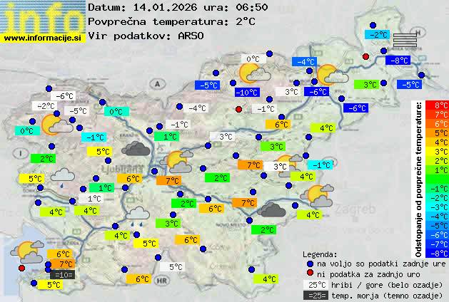 Trenutno vreme Ljutomer