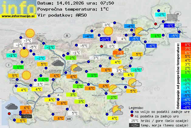 Trenutno vreme Trbovlje