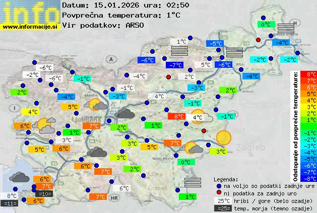 Trenutno vreme Bovec