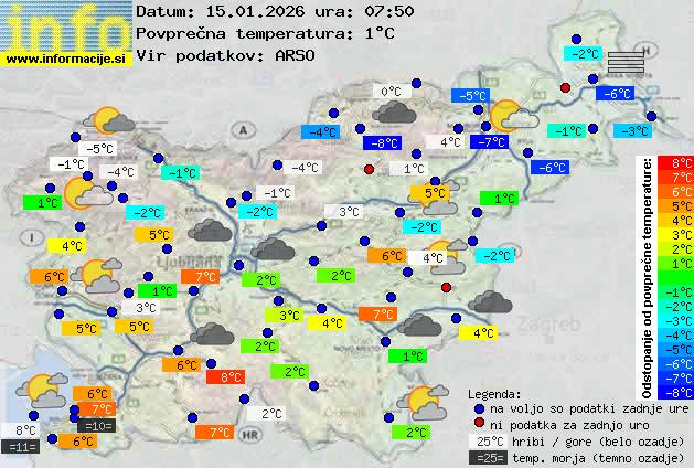 Trenutno vreme Koper