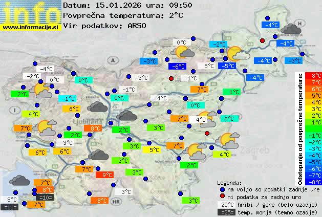 Trenutno vreme Grosuplje