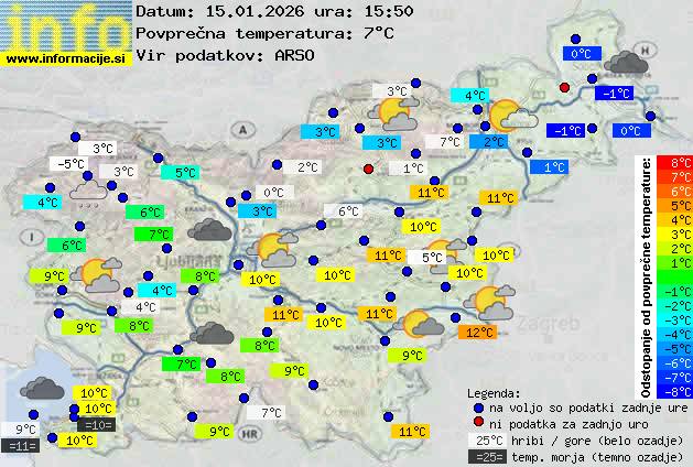 Trenutno vreme Kamnik