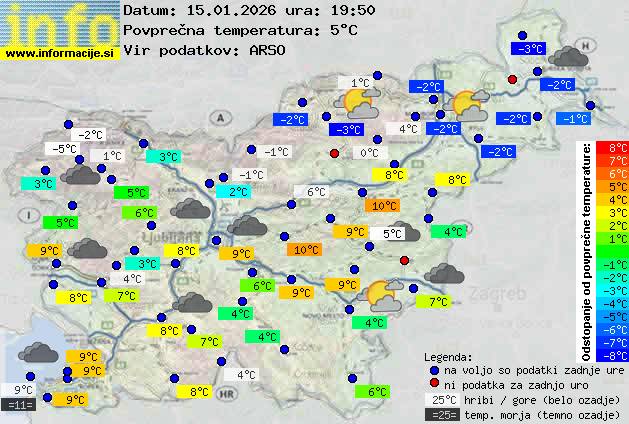 Trenutno vreme Brežice