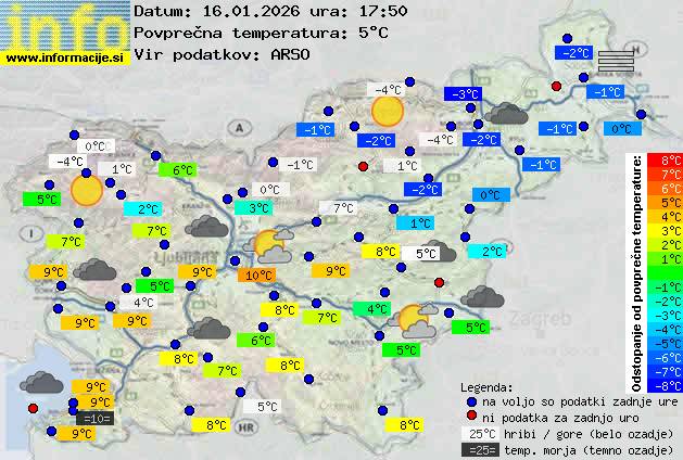 Trenutno vreme Koper