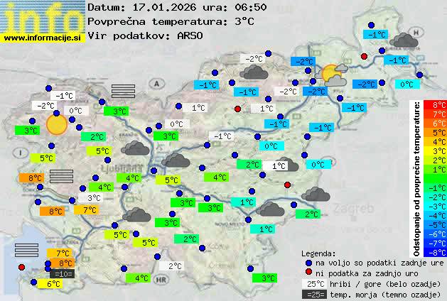 Trenutno vreme Kamnik