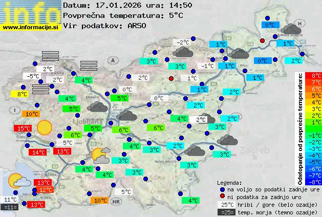 Trenutno vreme Vrhnika
