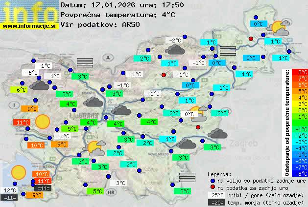 Trenutno vreme Izola