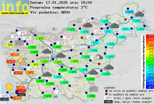 Trenutno vreme Brežice