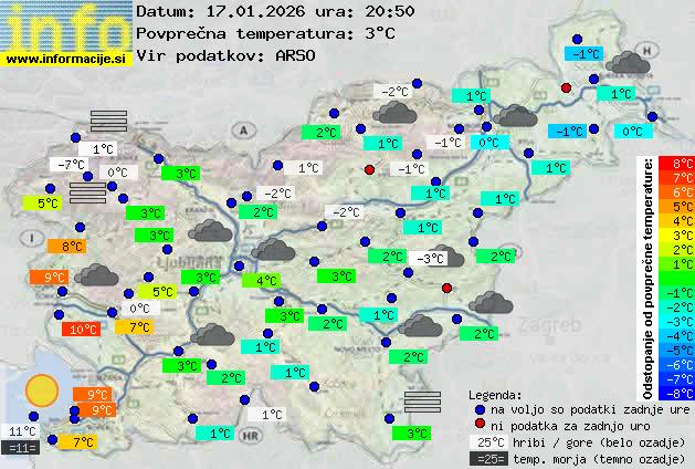 Trenutno vreme Kranj