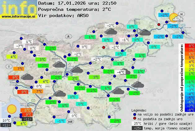 Trenutno vreme Trbovlje