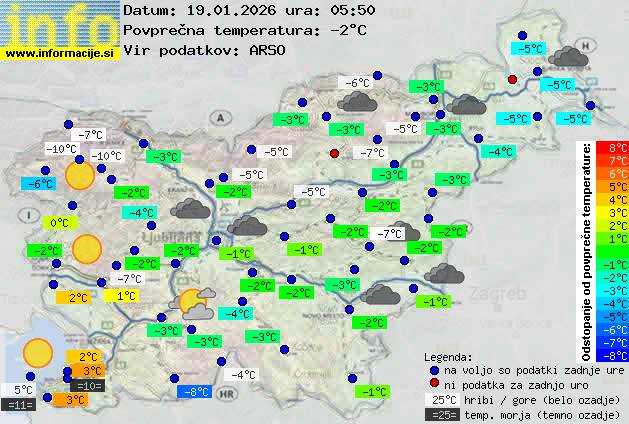 Trenutno vreme Vrhnika