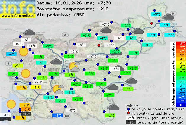 Trenutno vreme Vrhnika