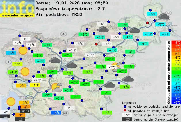 Trenutno vreme Vrhnika
